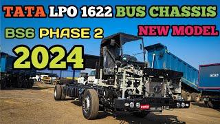 NEW TATA LPO 1622 BUS CHASSIS  2024  full review video  Price?