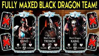 MK Mobile. MAXED OUT Black Dragon Team is BROKEN Assassin Jade Gets DESTROYED in Every Battle