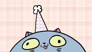 Theres A Cat Licking Your Birthday Cake