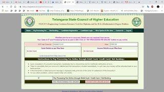 TS ECET 2019 Live for Slot Booking&Certificate verification