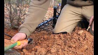 Gold Prospecting With The Minelab GPX 4500 - Gold & Bullets In The Same Hole.