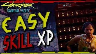 How to get an Early XP Boost to All Skill Progression in Cyberpunk 2077 Phantom Liberty