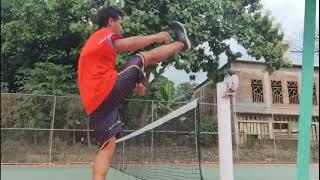 Intip Trening Sepak Takraw Mas Yudi Purnomo Mantan Tekong Timnas INA 