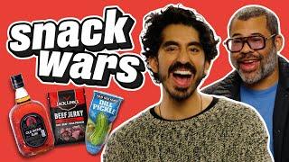 Dev Patel & Jordan Peele Rate Indian And American Food  Snack Wars