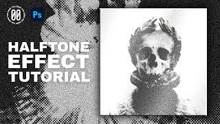 HOW TO CREATE HALFTONE EFFECT  PHOTOSHOP 2022