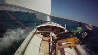 Sailing the ODay Daysailor on Georgian Bay