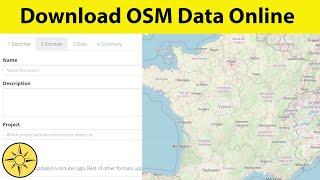 Download OpenStreetMap Data without Software