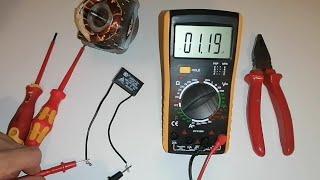 Alternatif akım kondansatör ölçümü nasıl yapılır 450 volt 1.2 mf kapasitör.