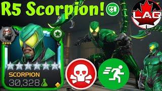 RANK 5 SCORPION Epic Gameplay Best Science Champ In Game Battlegrounds GOD  Big Damage - MCOC