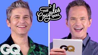 Neil Patrick Harris and David Burtka Take a Couples Quiz  GQ