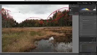 Lightroom Sky Masking and horizon refinement