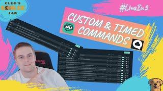 How to add Streamlabs Cloudbot Custom and Timed Commands