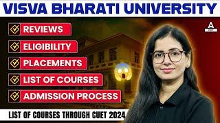 Visva Bharati University Admission 2024  Reviews Eligibility Placements Courses  Full Details 