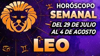 Horóscopo semanal de LEO  Del 29 de julio al 4 de agosto de 2024  MHONI VIDENTE