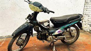 Abandoned Motorcycle Full Build & Restoration Project  Korean HAMCO Engine Restoration