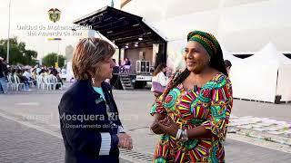 Gloria Cuartas directora de la UIAP entrevista a Yannet Mosquera mujer buscadora