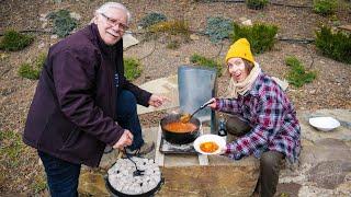 Cocinando un GUISO A LA CRIOLLA Bien Sabroso   Comida Campestre al Aire Libre 