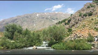 Munzur River with nature sounds and relax music Munzur Valley National Park Munzur Gözeleri Dersim