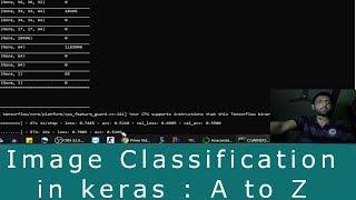 Image Classification in Keras with explanation  Easy Way