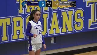 Pioneer at Triton - 7th Grade Girls Middle School HNAC Basketball Tournament Qtr-Final  3-2-2023