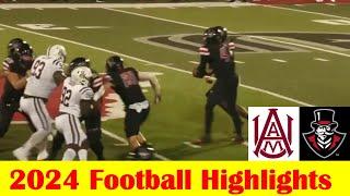 Alabama A&M vs Austin Peay Football Game Highlights 9 21 2024