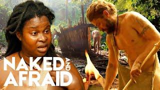 Can They Make Shelter Before the Rain Storm Hits?  Naked and Afraid