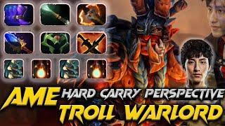 Ame Troll Warlord The Hard carry MVP - Dota 2 Pro Gameplay New Patch 7.36C #ame #trollwarlord