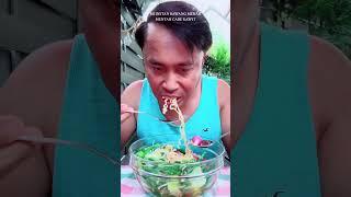 Sultan Pacitan Makan mie super pedas pake cabe Rawit dan bawang merah mentah