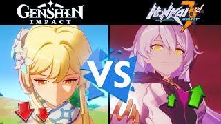 GENSHIN IMPACT vs HONKAI IMPACT 3  Which one is better?