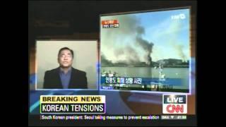 North Korean Artillery Attack