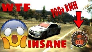 Need for speed most wanted  - 700+KMH  Mitsubishi EVO VIII SHOWCASE