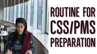 Routine for CSS PMS aspirants 2024