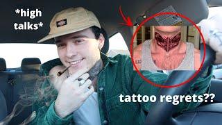 DO I REGRET MY NECK TATTOO??  HIGH TALKS