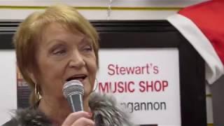 Philomena Begley Book And CD Signing At Stewarts Music Shop Dungannon