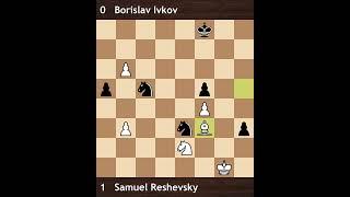 Samuel Reshevsky vs Borislav Ivkov  Palma de Mallorca Interzonal 1970  Round 21