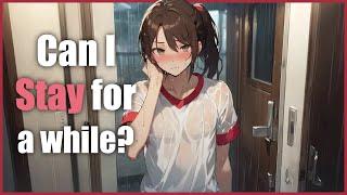 Femboy Neighbor Gets Stuck in the Rain M4A ASMR Roleplay