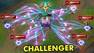 18 Minutes CHALLENGER SMURF MODE in League of Legends