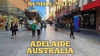 Exploring Adelaide Australia  City Walking Tour  Rundle Mall