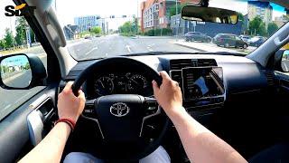 2023 Toyota Land Cruiser Prado  POV Test Drive - part 3  Fuel consumption information