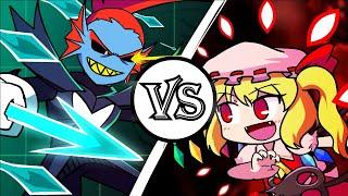 Teaser Undyne the Undying vs. Flandre Scarlet UNDERTALE vs. Touhou Animation