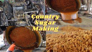 Making Country #Sugar from Sugarcane  #Indian Alternate to #White Sugar  Nattu Sakkarai