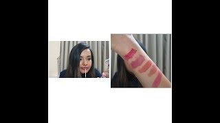 colourpop ultra blotted lip swatches  review  indian skin