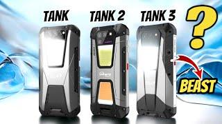 Unihertz Tank 3 VS Unihertz TANK 2 VS Unihertz Tank - Best rugged phones by 8849 Unihertz  2023