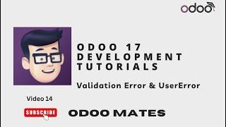 Validation Error and User Error In Odoo 17  Warning Message For Users in Odoo