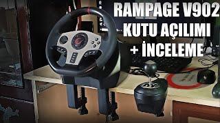 RAMPAGE V902 + H SHIFTER - KUTU AÇILIMI + İNCELEME ETS 2 CCD ACorsa Project Cars FHorizon 4