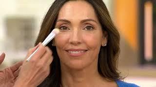 RMS Beauty Hydra Skin Perfecting Setting Powder With Brush on QVC