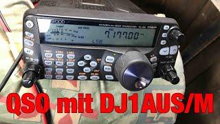 Amateurfunk QSO mit DJ1AUSM auf 7.177MHz