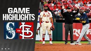 Mariners vs. Cardinals Game Highlights 9724  MLB Highlights