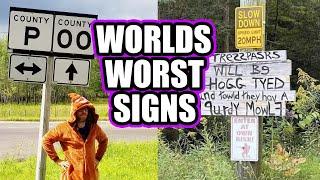 U hav A Purdy MowLF  Worlds Worst Signs 14