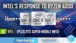 14nm Returns to Fight Ryzen Mobile 4000 Intel Comet Lake-H Info + Nvidia Super for Laptops